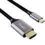 Trust CALYX Cable Conversor USB Tipo-C Macho a HDMI Macho 4K 2m Gris